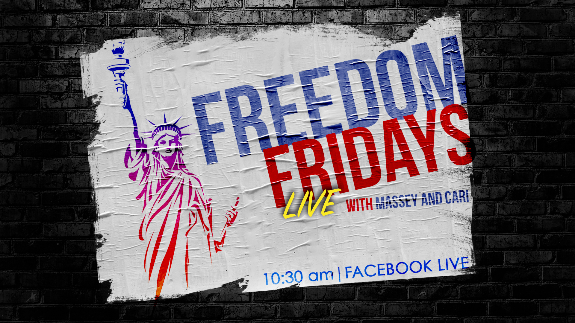 Freedom Fridays – Live with Massey and Cari